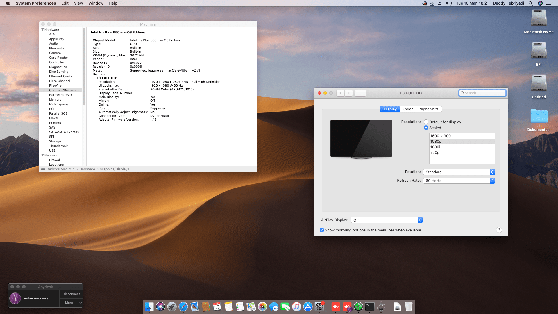Intel NUC BOXNUC7i7BNH [KabyLake   Intel Iris Plus 650] 6